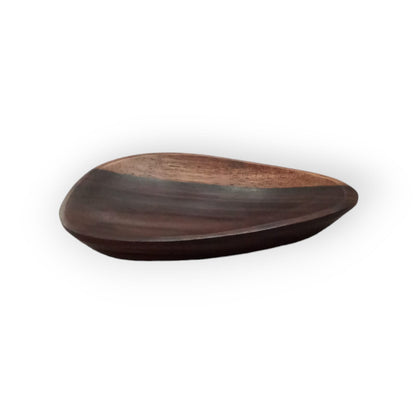 Boat Shaped Wooden Tray