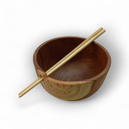 Japanese Style Wooden Bowl